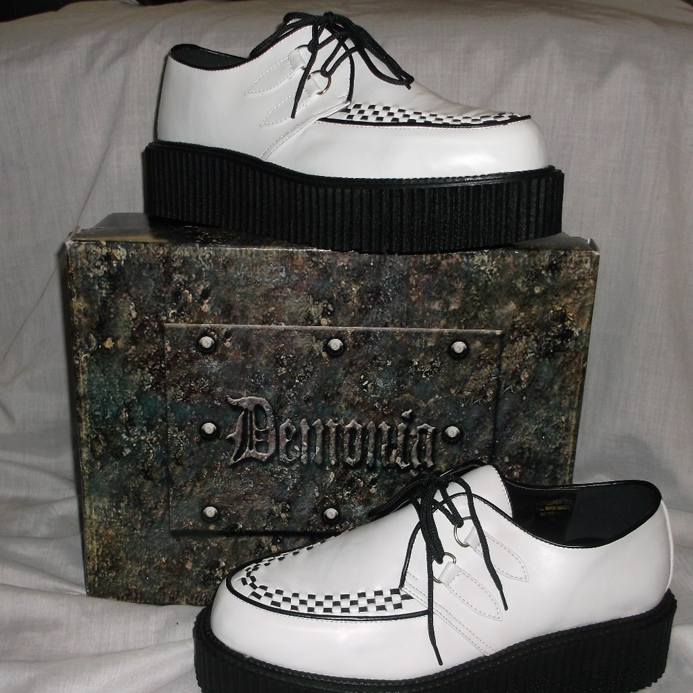 SOLD ON EBAY! DEMONIA PLATFORM CREEPER OXFORD 13